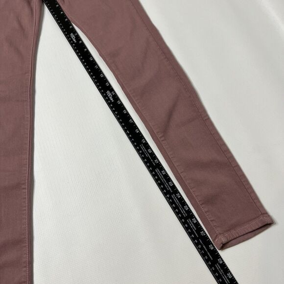 Kancan Jeans Women's Size 24x30 Skinny, Mauve Pink, Low Rise - Picture 2 of 11